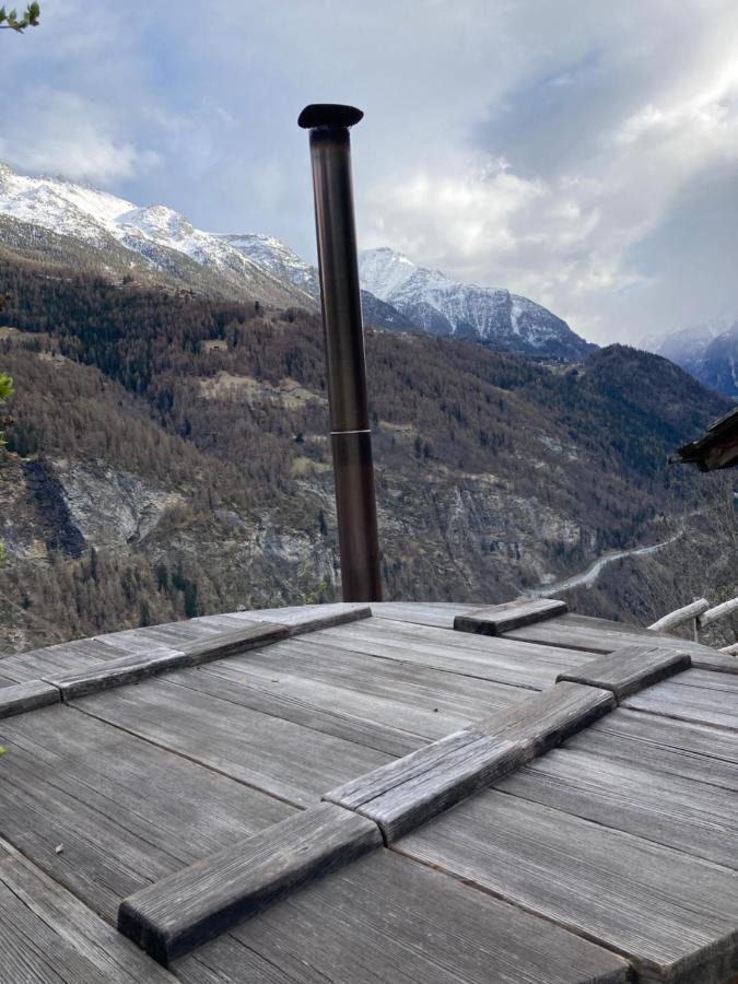Chalet La Paz With Hotpot And Sauna Villa Törbel Екстериор снимка